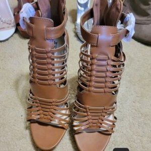 Heeled sandals
